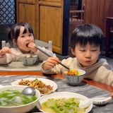 只要不是我做的饭，他们都能吃光光🤣