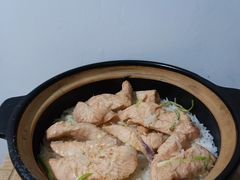 三文鱼煲仔饭-盒马鲜生(皇庭广场店)