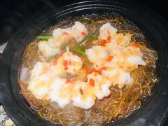 蒜蓉粉丝虾-绿茶餐厅(朝阳大悦城店)