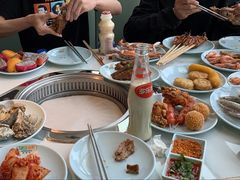 -绿岛港轩海鲜烤肉涮锅自助餐厅