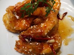 蜜汁酥皮虾-味+新京宴·烤鸭·北京菜(创意谷店)