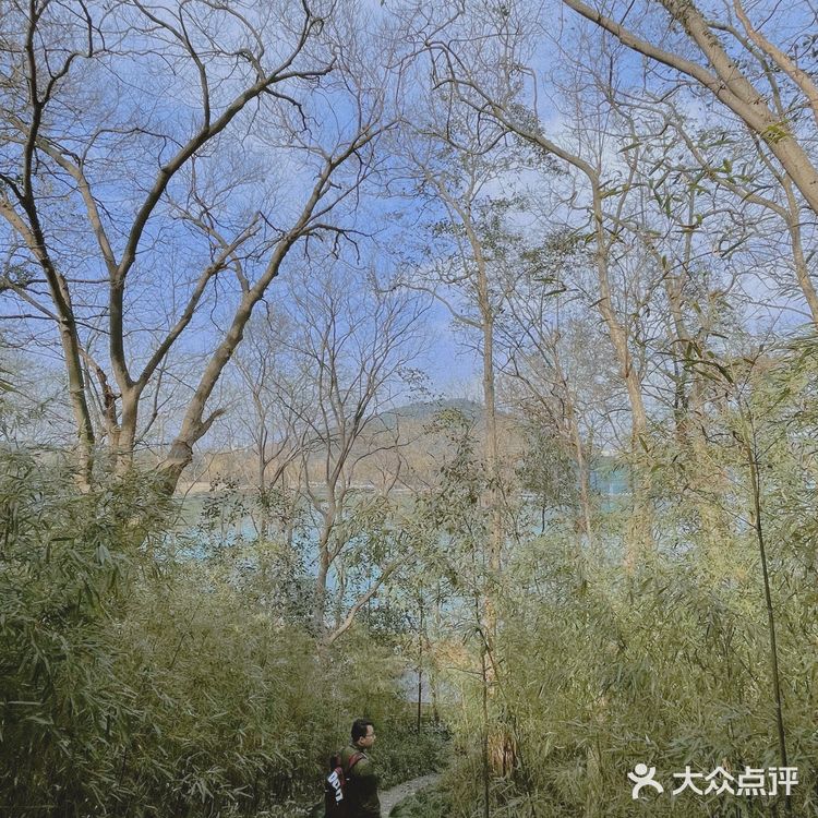 浪漫的冬日郊游地