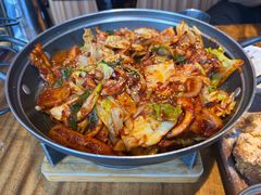 鱿鱼炒五花肉-乐园夜市场(五道口王庄路店)