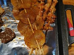 -路边摊小炉子烧烤