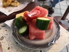 餐后水果-缦云里花园餐厅