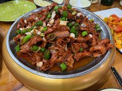 辣椒炒肉-一宝菜馆(潍坊总店)
