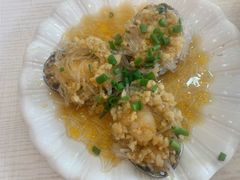 会跳舞的蒜蓉清蒸鲍鱼（十头鲍）-覃记海鲜美食餐厅