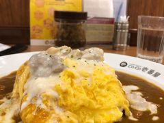 奶香鸡肉咖喱蛋包饭-COCO壱番屋(北京平安国际金融中心店)