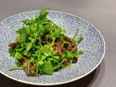 鲜鹿茸菌拌芹菜苗-阿庄新豫菜(航海东路店)