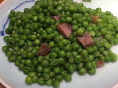 腊肠甜豆-丁记盐蘸牛肉·新杭菜(河东路店)