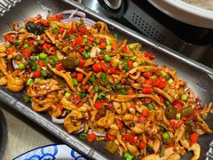 铁板鱿鱼-味上湘菜馆(阿波罗店)