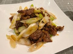 葱炒羊肉-东方亚克西餐厅(西康路店)