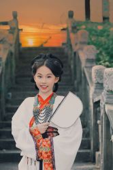 -后宫·古装汉服京剧儿童亲子全家福摄影