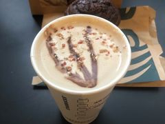 盛樱蜜桃乳酪拿铁-星巴克臻选(广州沙面店)