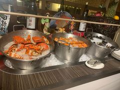 自助取餐区-天津东凯悦酒店·Market Café自助餐厅