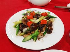 鲜百合芦笋炒野生香菇-佛有缘·32年老字号(广州首店)