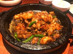 石锅沸腾牛蛙-绿茶餐厅(蓝色港湾店)