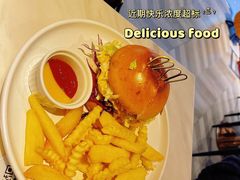 牛肉汉堡套餐-about(丹霞庄店)