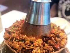 招牌蛙锅-老佛爷铜炉蛙锅(海岸城店)