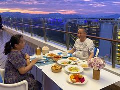 -海棠湾仁恒皇冠度假酒店-270°海景餐厅