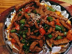 铁板牛柳-雪乡阁东北农家菜(颛桥约好休闲街店)