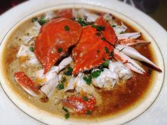 红蟹蒸肉仔丸子-万家宴海鲜大酒楼(五四路店)