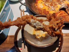 蛋黄牛蛙-老天桥蛙炉火锅(姑苏总店)