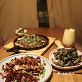 沈阳探店 ins风玻璃房的露天帐篷餐厅