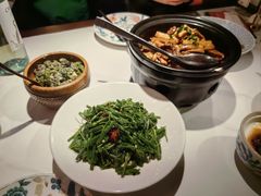 山花椒油拌豌豆尖-匠熙小馆(崇文门店)