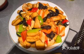 Stewed Egg and Tofu in Clay Pot