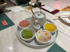 参汤四色虾皇-悦得闲广式点心茶楼(蓝鲸世界店)