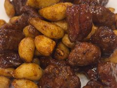 蒜子牛肉粒-奥华餐厅·老张记(台基厂店)