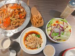 蔬菜沙拉-胖哥俩肉蟹煲(湖滨银泰in77店)