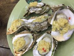 炭烧蒜蓉生蚝-贞姨美食·老字号海鲜大排档