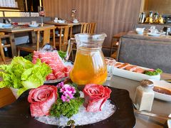 玫瑰雪花牛舌-捞王锅物料理(上海世茂广场店)