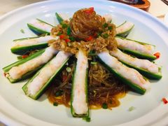 鲜虾秋葵-京华烟云·北京烤鸭(领展购物广场·中关村店)