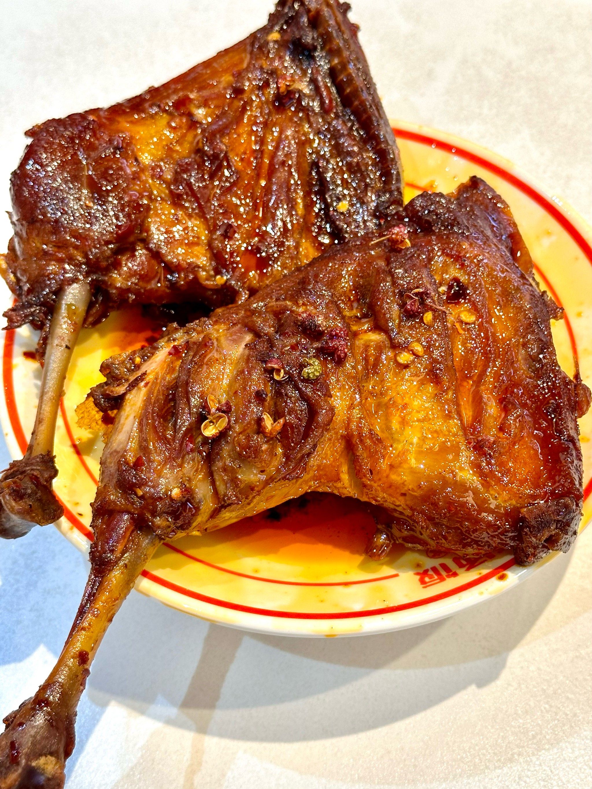 报恩大鸭腿!我终于吃到了!