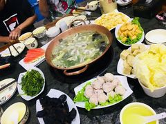 -景明轩•养生酸汤鱼火锅 云贵鲜菌 现舂野果酸汤(王寨小区店)