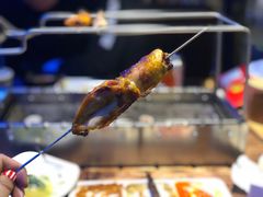 奥尔良鸡翅-三个蒙古大叔羊肉串(大宁店)