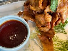炸五花肉-开海·红岛海鲜虾水饺(石老人店)