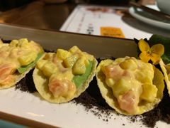 三文鱼鲜果色拉-宴鲜森·老底子杭帮菜(河坊街店)