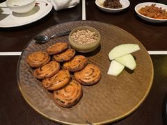 鸭肝酱伴葱油饼-杭州西子湖四季酒店·金沙厅