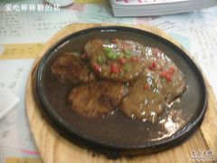 铁板牛排-朵朵开素食餐厅(后宰门街店)