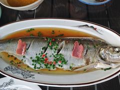 -七的湖·晚芳亭·阳澄湖农家菜·大闸蟹(莲花岛店)