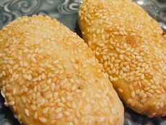 蟹壳黄（苏州名片必点菜）-鑫震源·苏式大虾生煎(山塘街店)