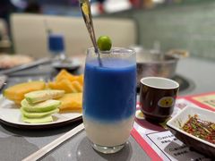 渐变蝶豆腐花-椰小鸡·琼州糟粕醋·火锅(美兰缤纷城店)