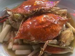 姜葱梭子蟹-红钳侠小龙虾·烧烤(中赢康康谷店)