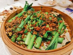 梅菜叉烧粒蒸菜心-鹅公村·国家非遗传承(荔湾店)