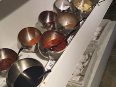 自助调料区-韩丰源海鲜烤肉火锅自助餐(合肥梦之城购物中心店)