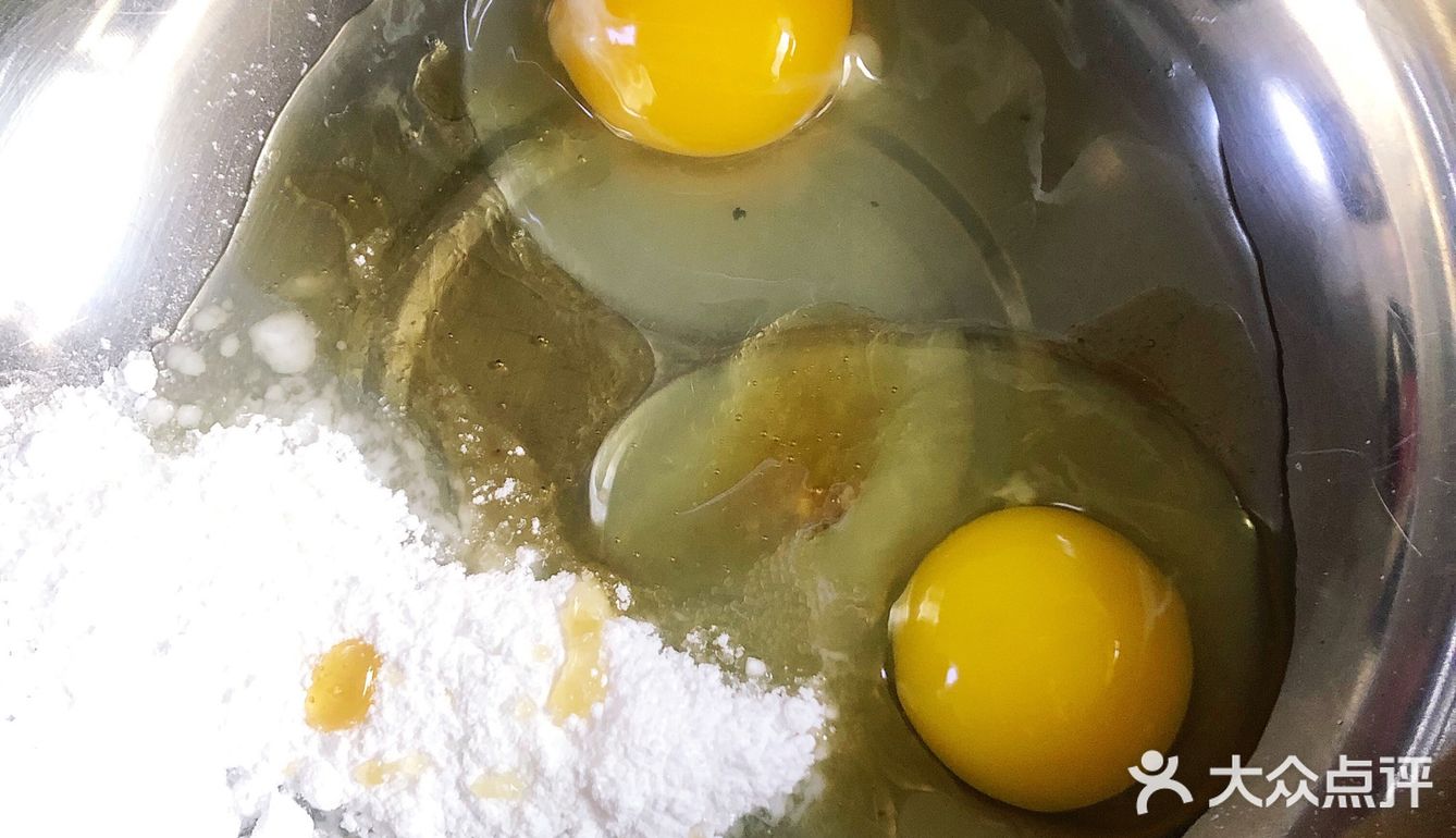 自制无水无油老式脆皮鸡蛋糕🧁